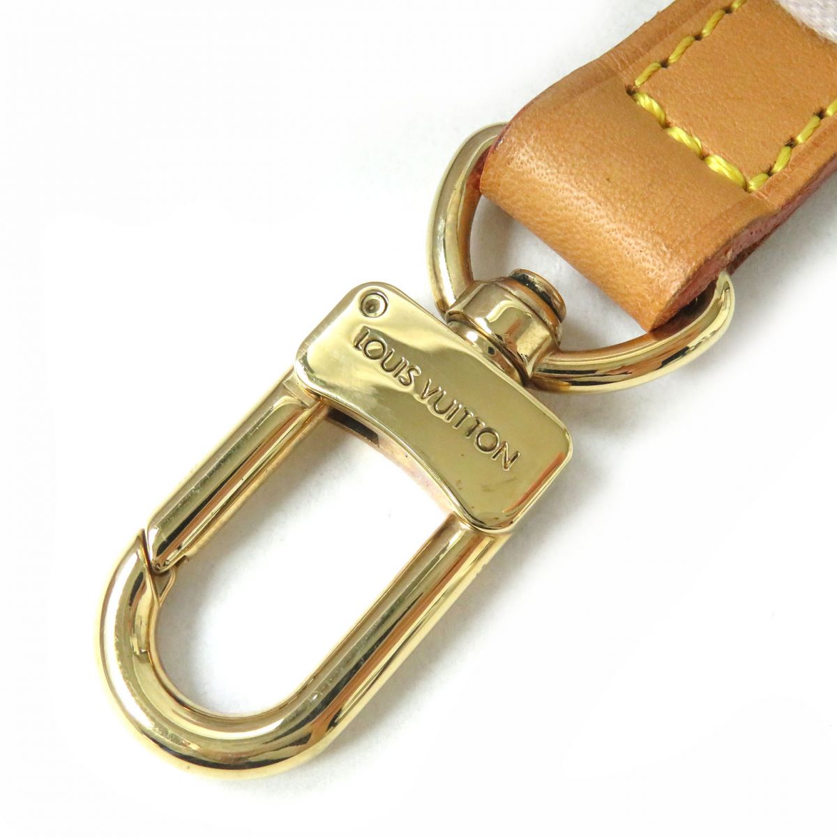 Louis Vuitton Leather Shoulder Strap Beige