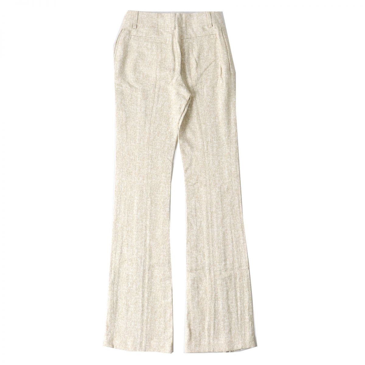 Chloe Women's Flare Long Pants Khaki Beige