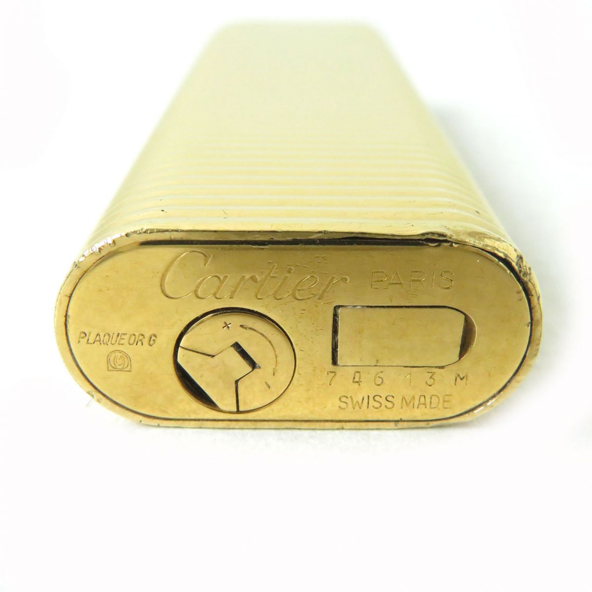 Cartier Gold Oval Roller Gaslighter