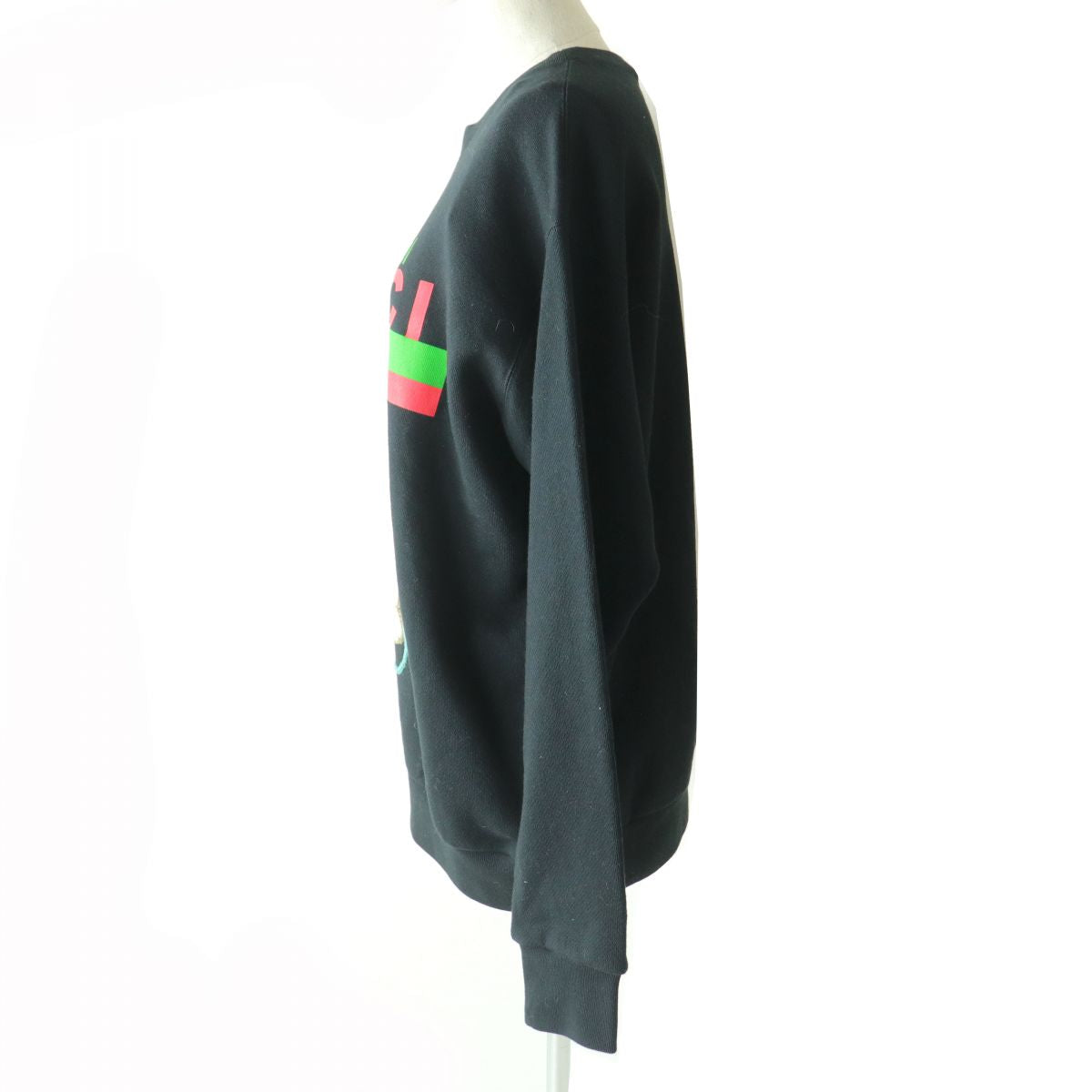 Gucci Cat Embroidery Logo Sweatshirt XS