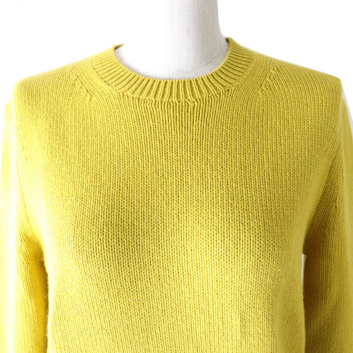 CELINE Cashmere Cotton Round Neck Sweater XS