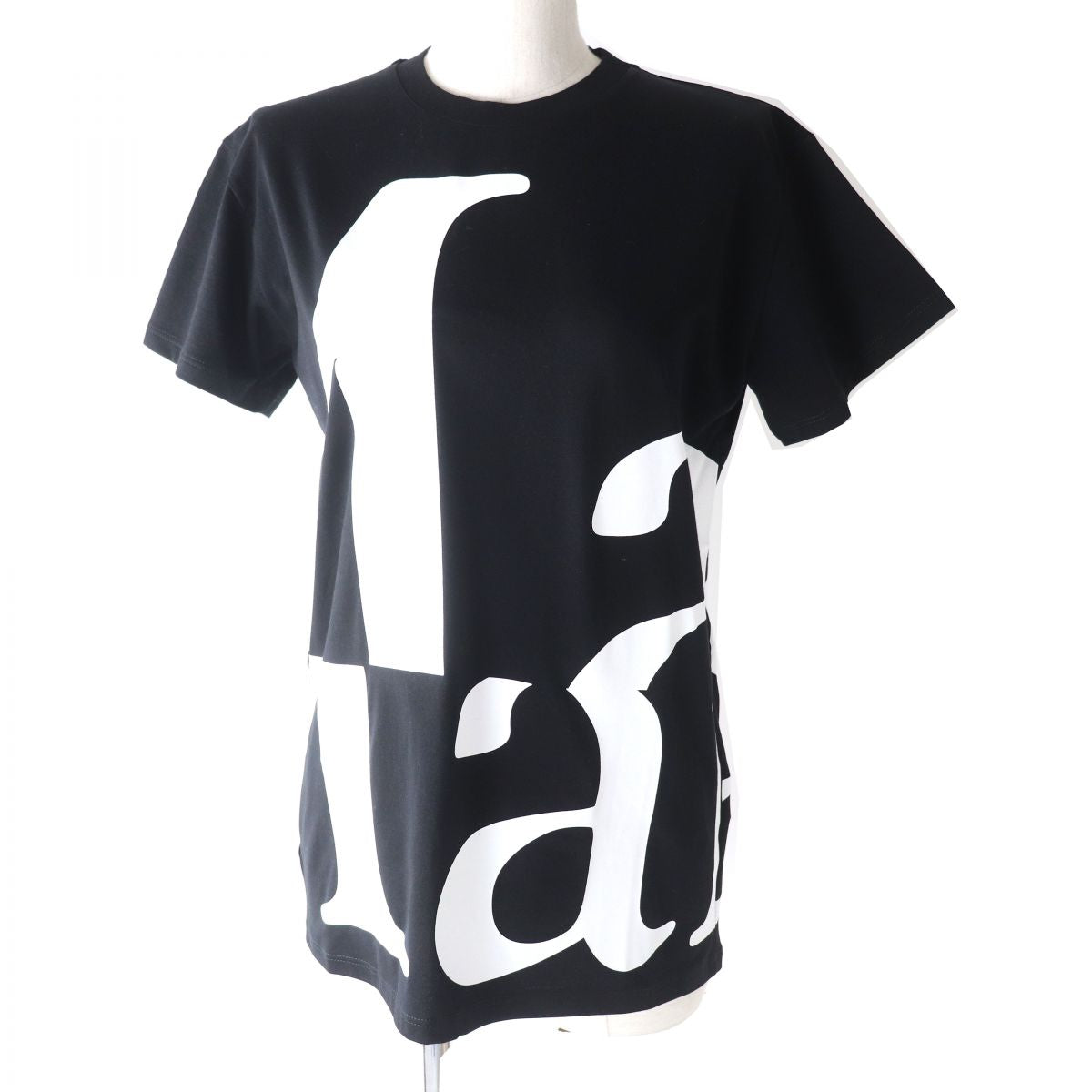 Maison Margiela Logo T-shirt S Black White