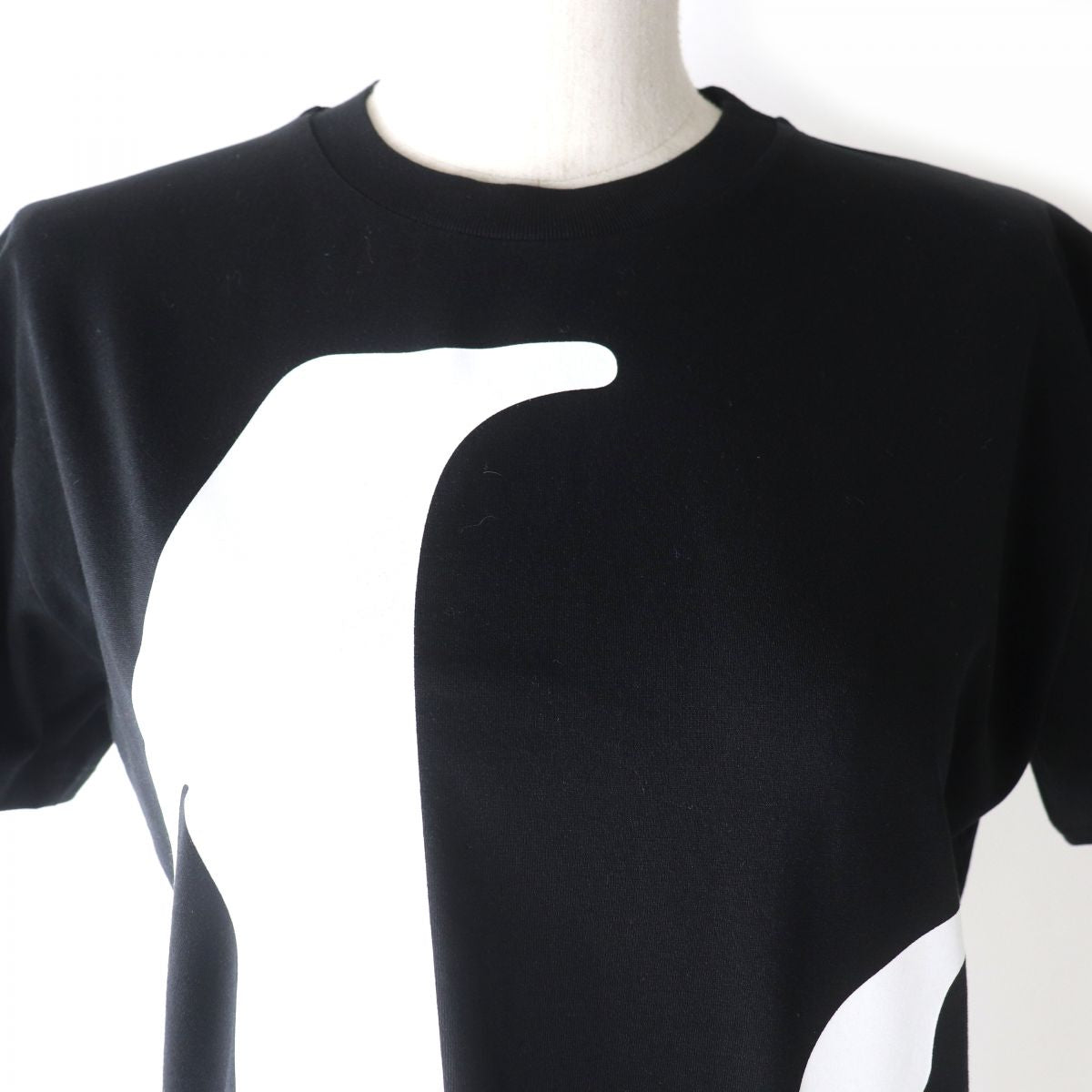 Maison Margiela Logo T-shirt S Black White