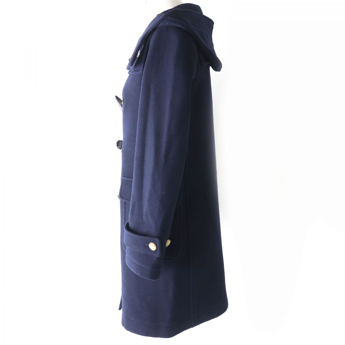 MACKINTOSH Hooded Duffle Coat Navy Women's