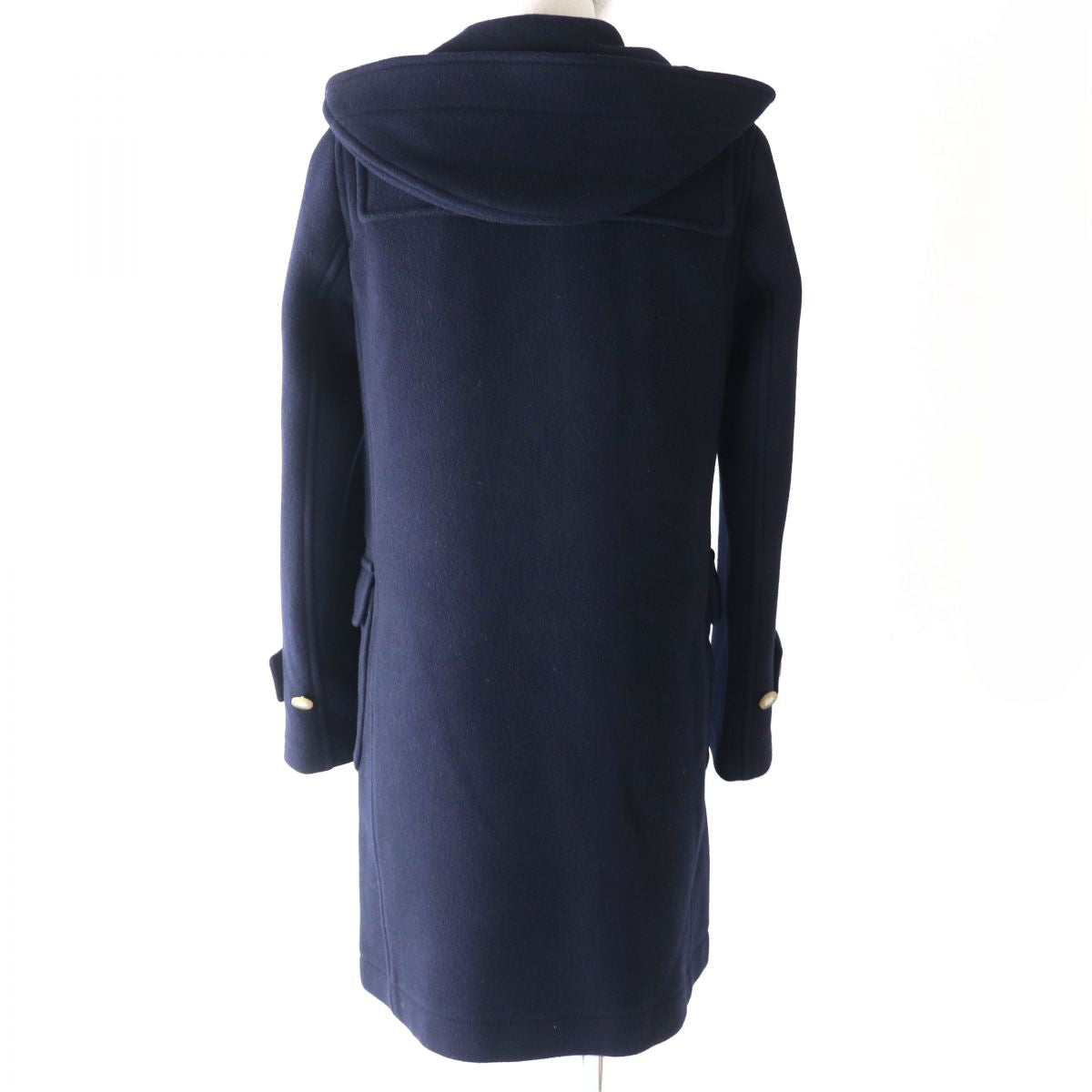 MACKINTOSH Hooded Duffle Coat Navy Women's