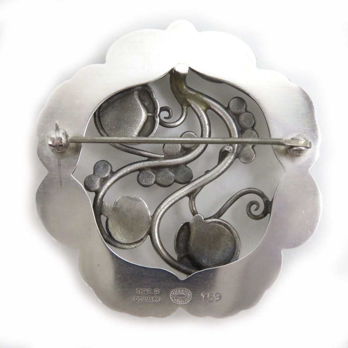 Georg Jensen SV925 Moonstone Blossom Brooch