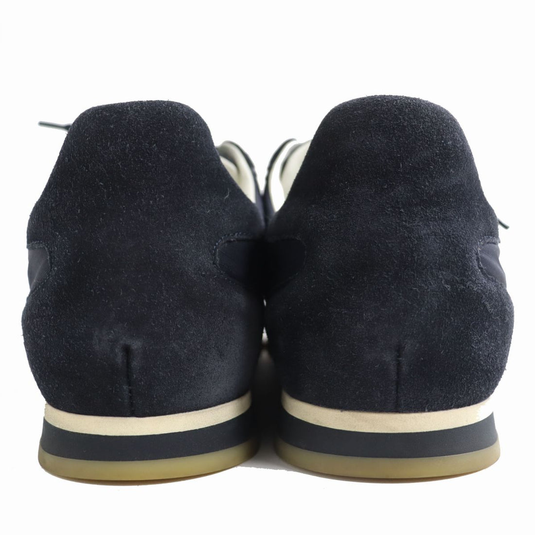 Louis Vuitton Suede Leather Logo Sneakers Navy