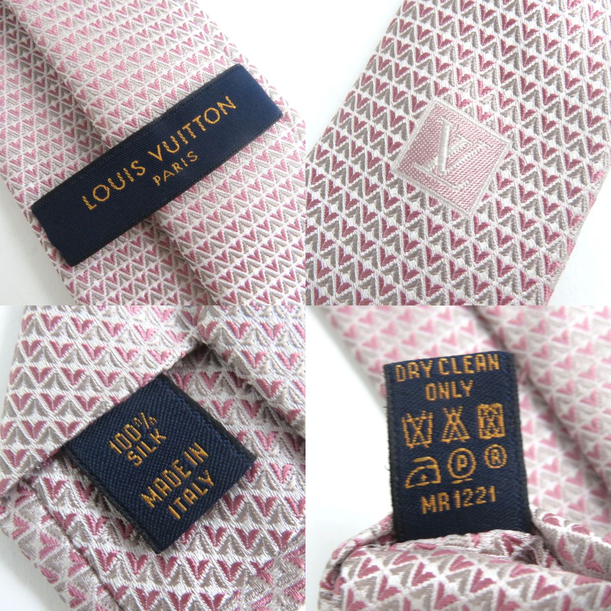 Louis Vuitton Silk Necktie M71210