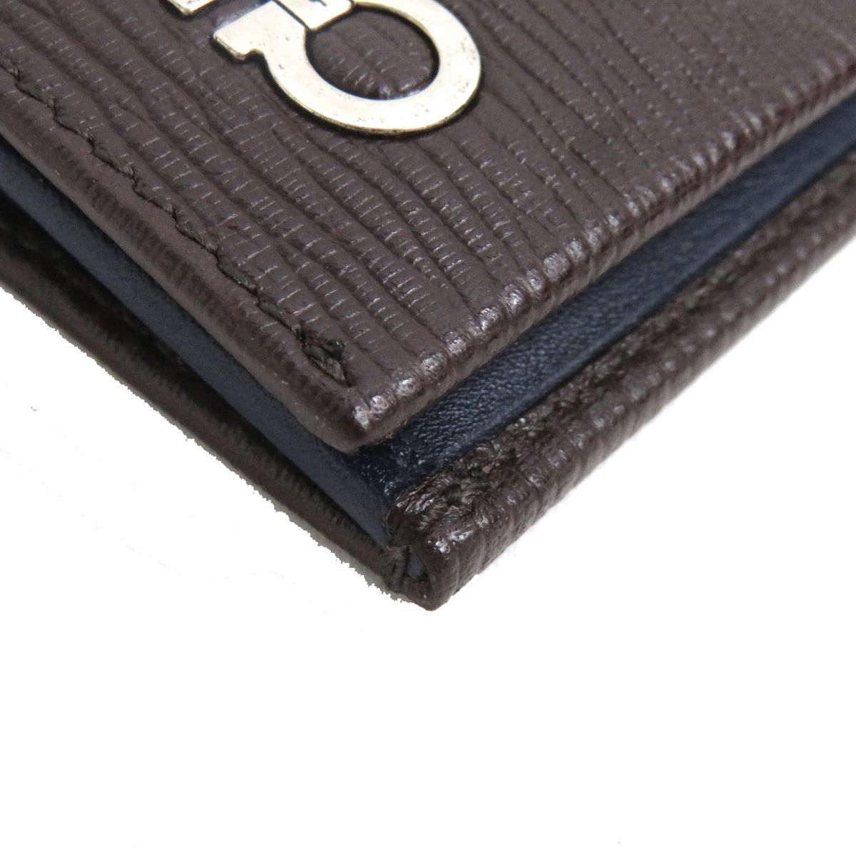 Salvatore Ferragamo Double Gancini Leather Wallet