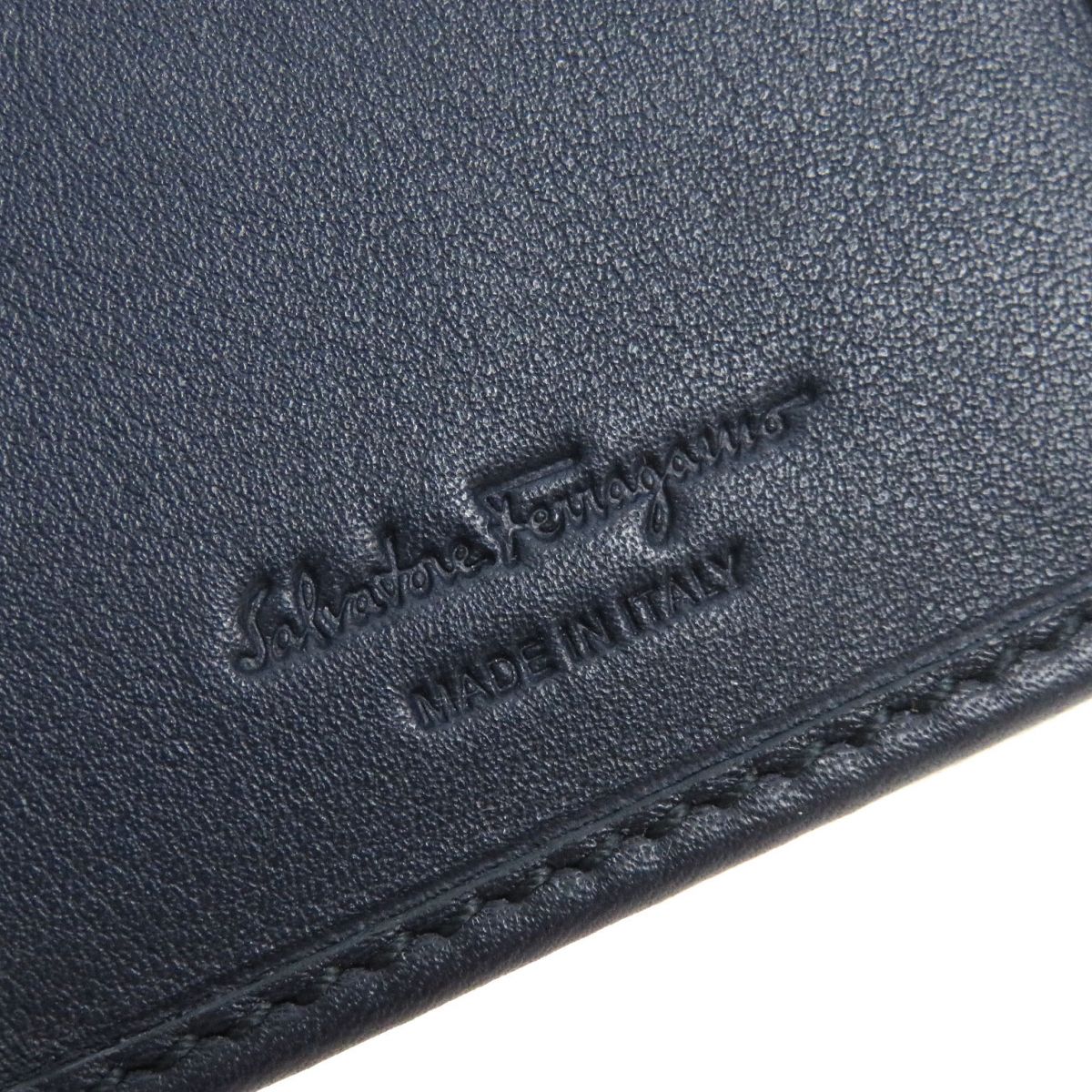 Salvatore Ferragamo Double Gancini Leather Wallet