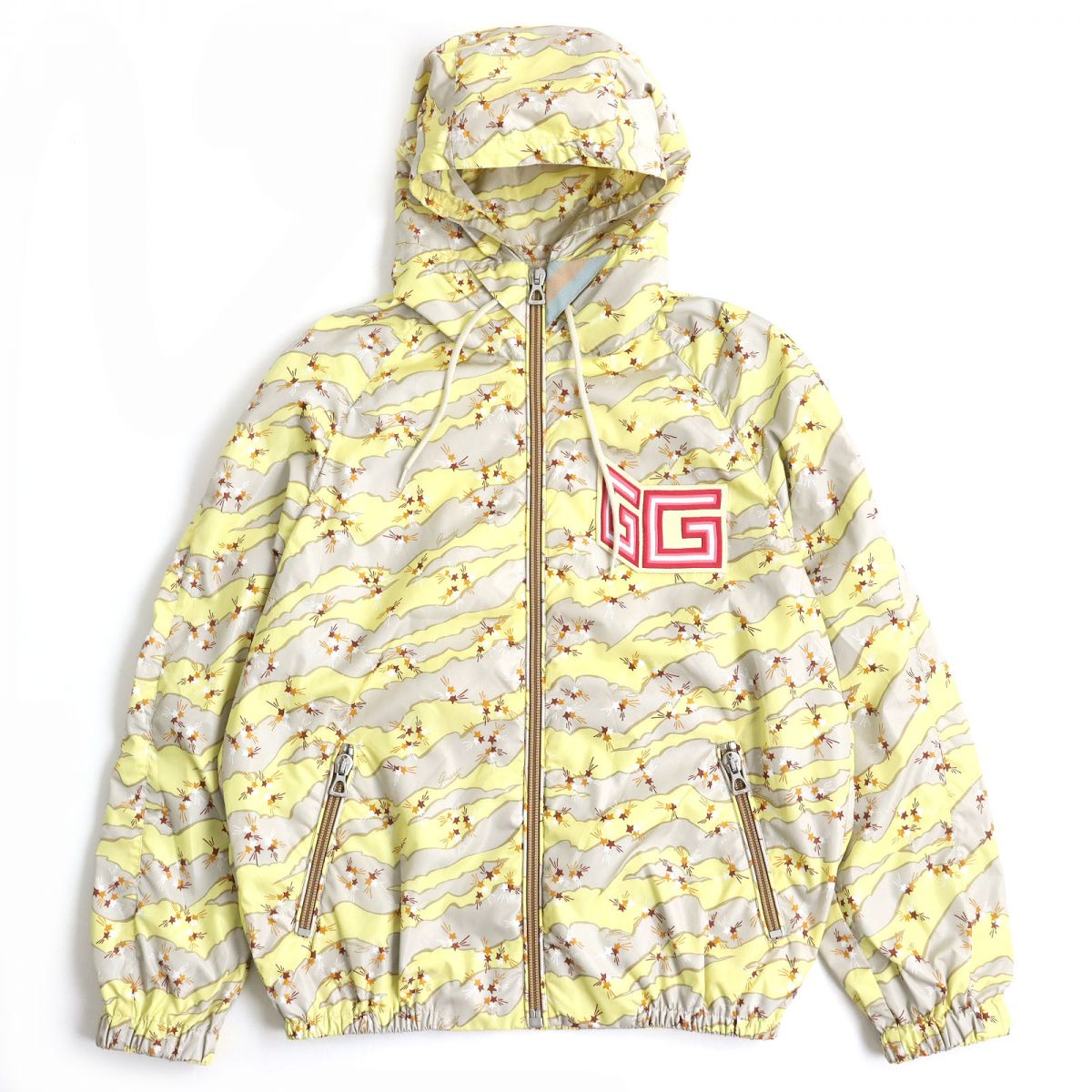 Gucci Lovelight GG Logo Hooded Jacket 703189