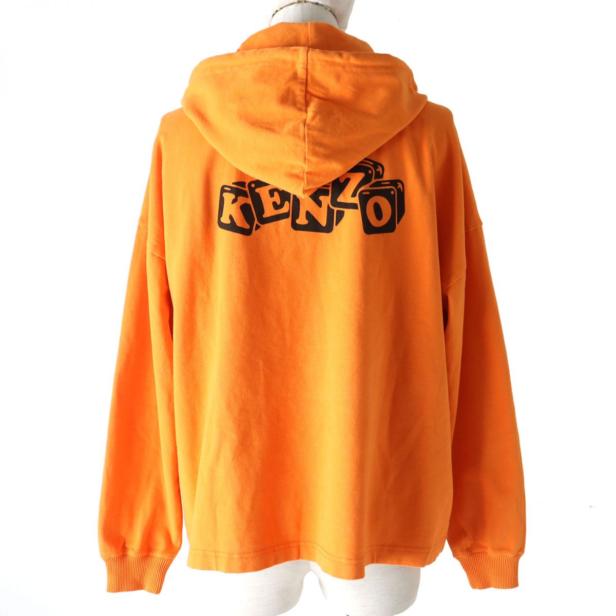 KENZO BOKE BOY TRAVELS Hoodie Parka Orange S