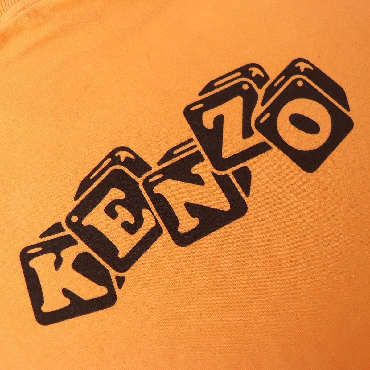 KENZO BOKE BOY TRAVELS Hoodie Parka Orange S