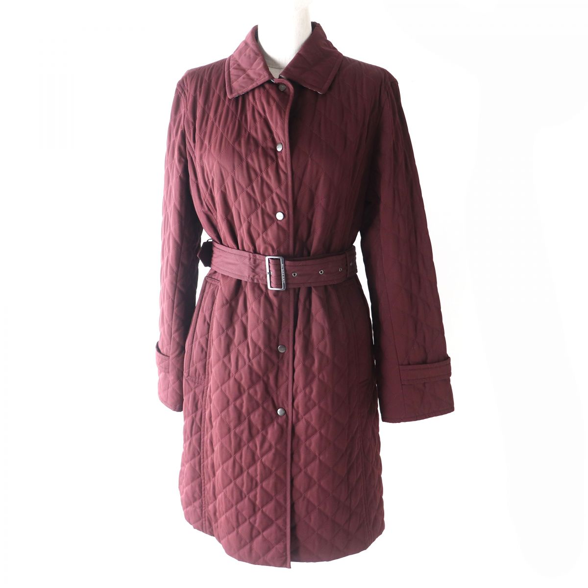 Burberry Quilted Padded Coat Bordeaux