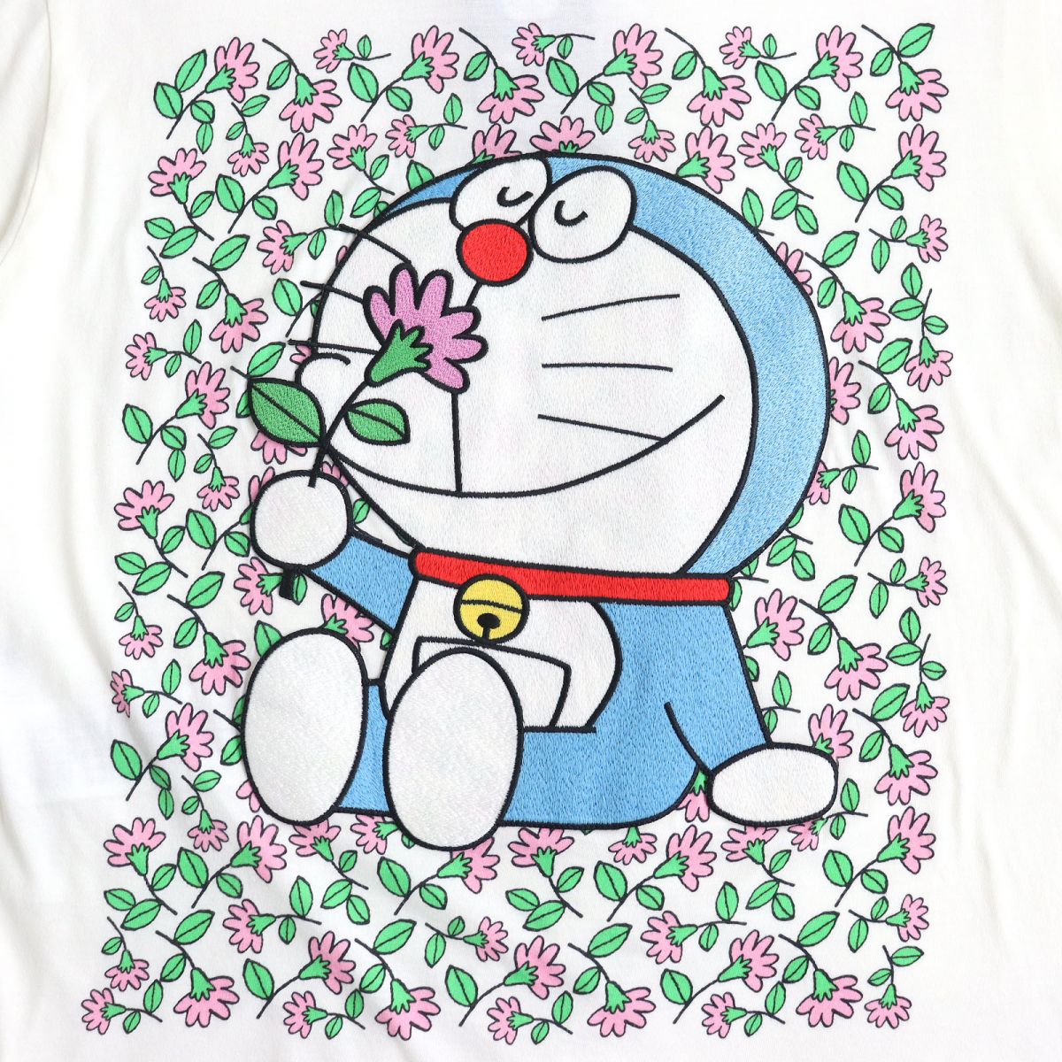 GUCCI Doraemon Floral Crew Neck T-Shirt XS