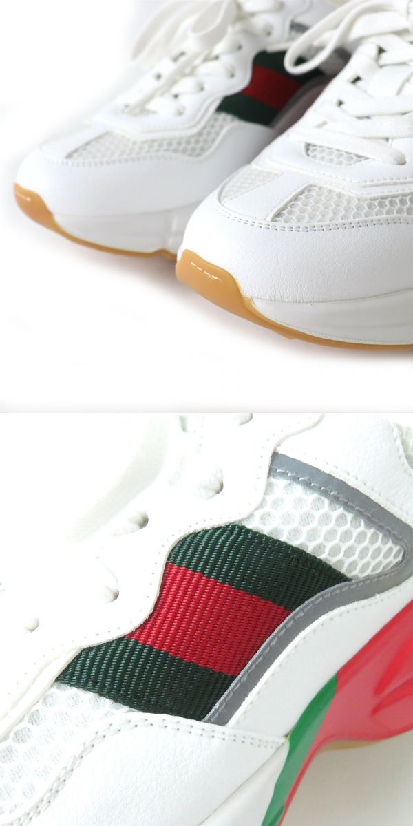 Gucci Lighton Epilogue Leather Sneakers