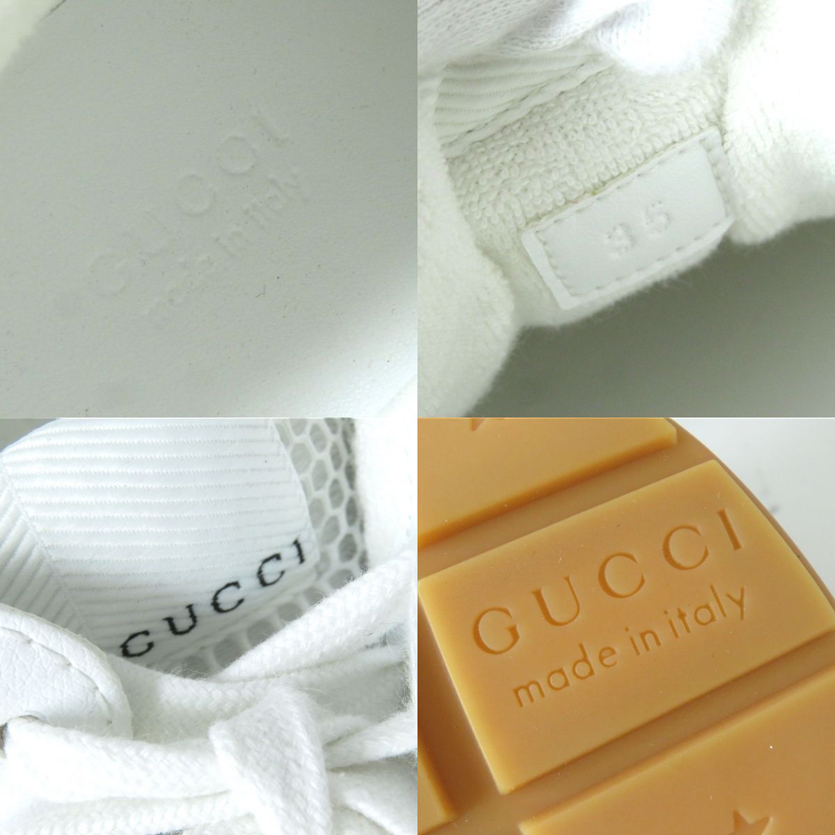 Gucci Lighton Epilogue Leather Sneakers