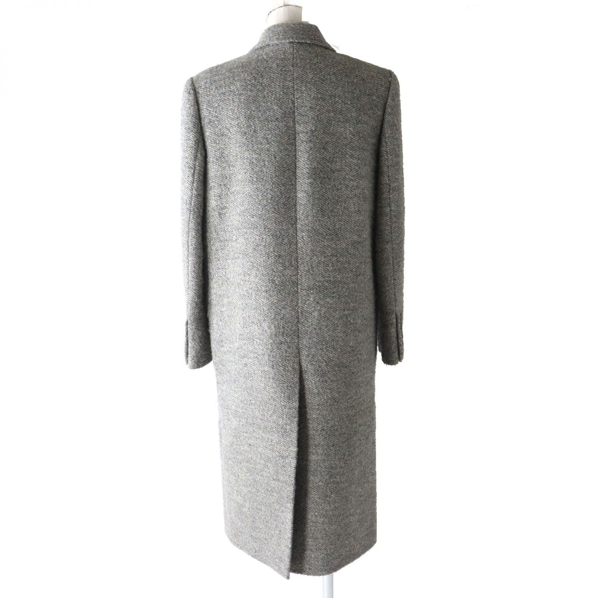 COACH Alpaca Blend Tweed Coat C0386 Gray