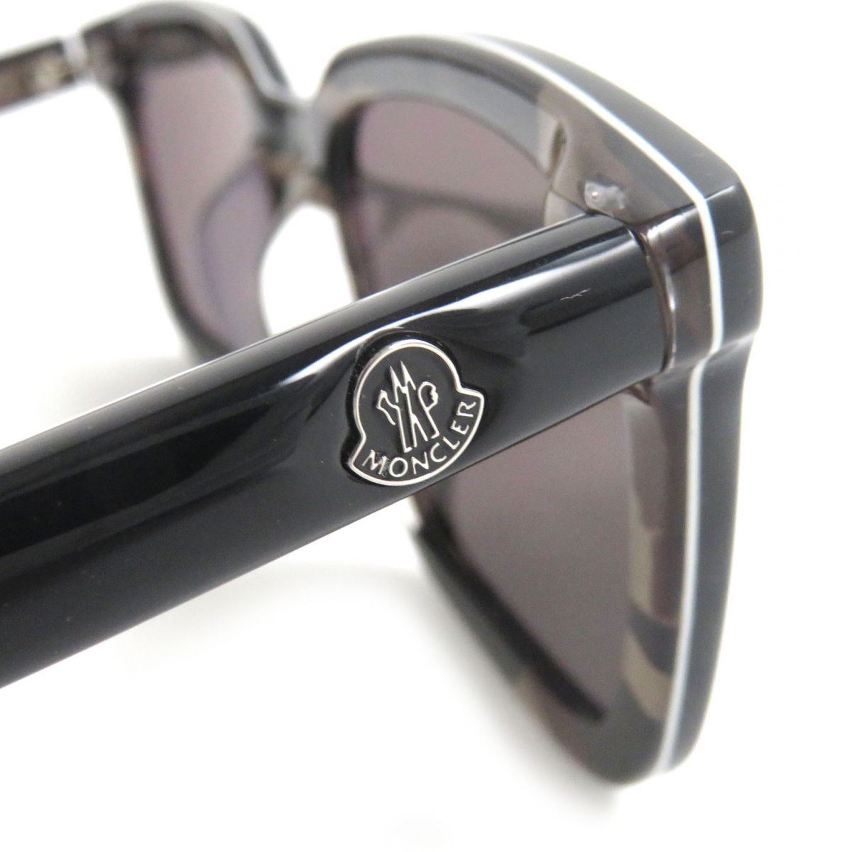 Moncler ML0032K Sunglasses Black Camouflage