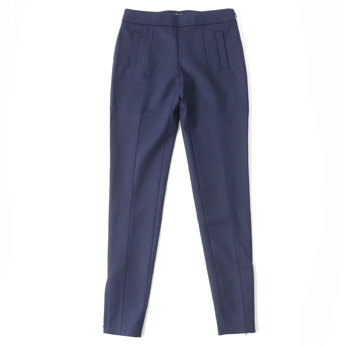 TOM FORD Women's Zip Slacks Pants Navy Size 40