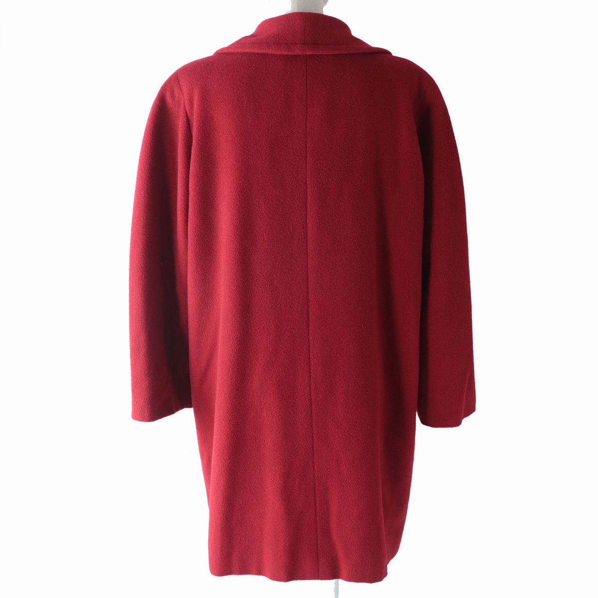 Herno Women's Red Wool Cashmere Silk Coat