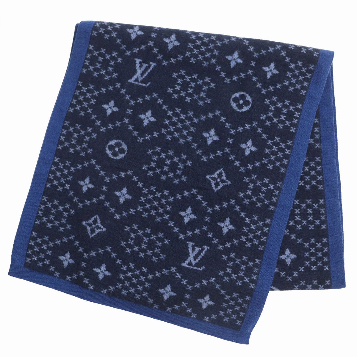 Louis Vuitton Cashmere Monogram Scarf M76262