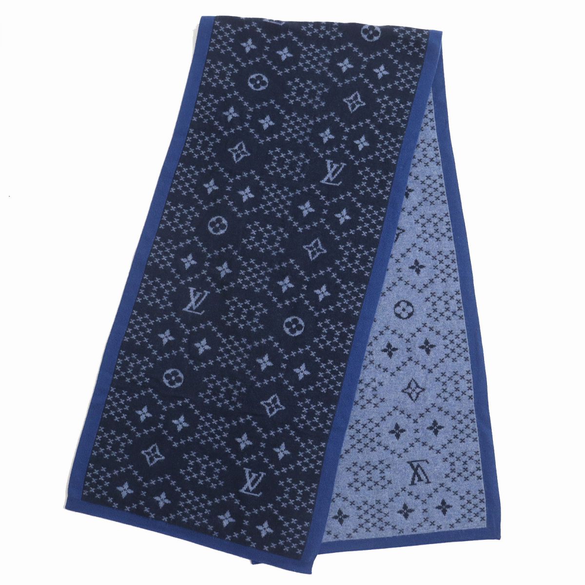 Louis Vuitton Cashmere Monogram Scarf M76262