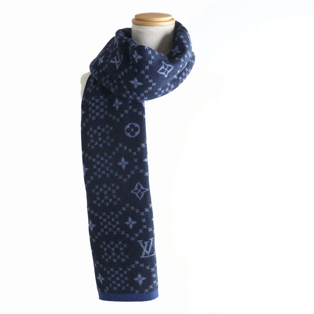 Louis Vuitton Cashmere Monogram Scarf M76262