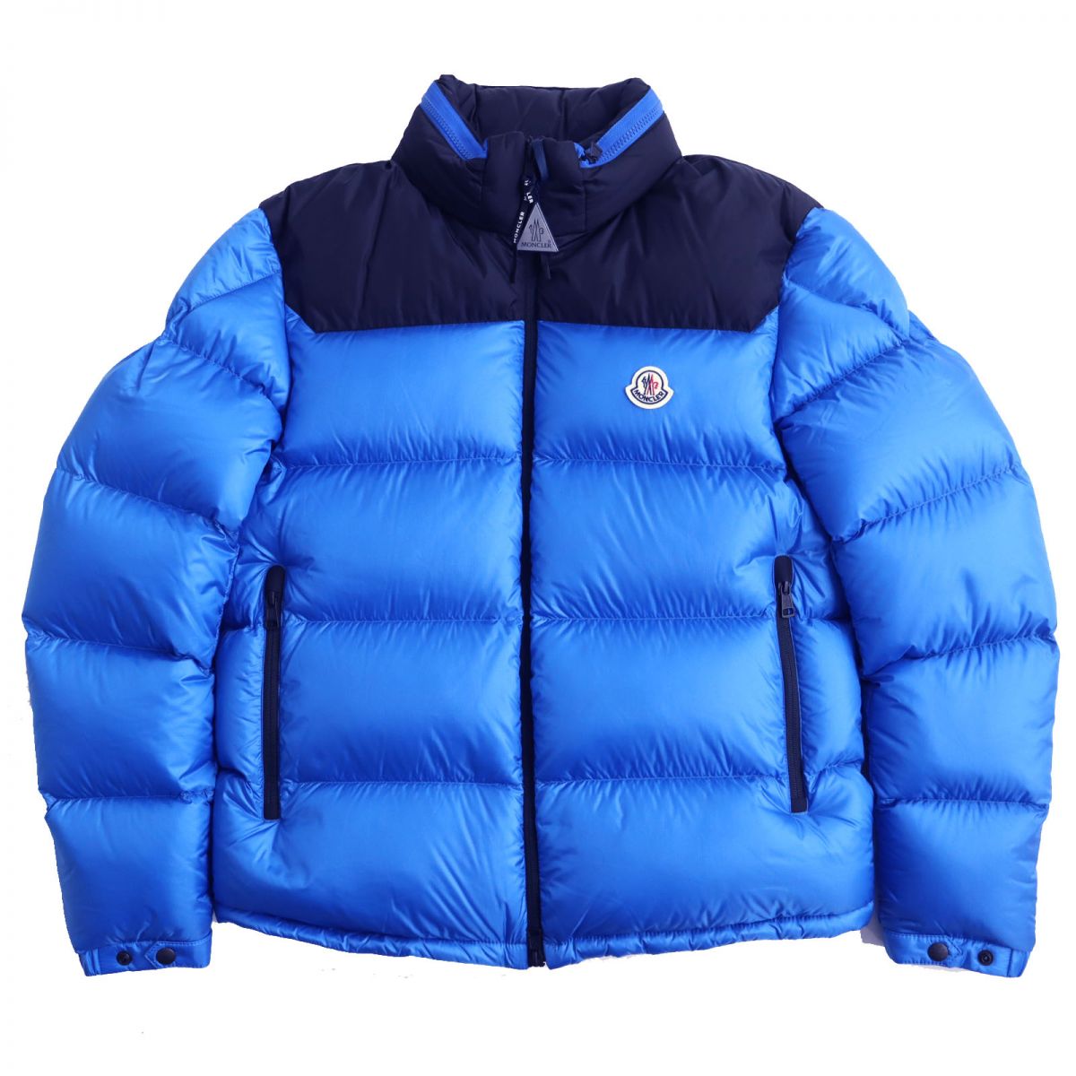 Moncler PEUPLIER Down Jacket Men's Blue Black