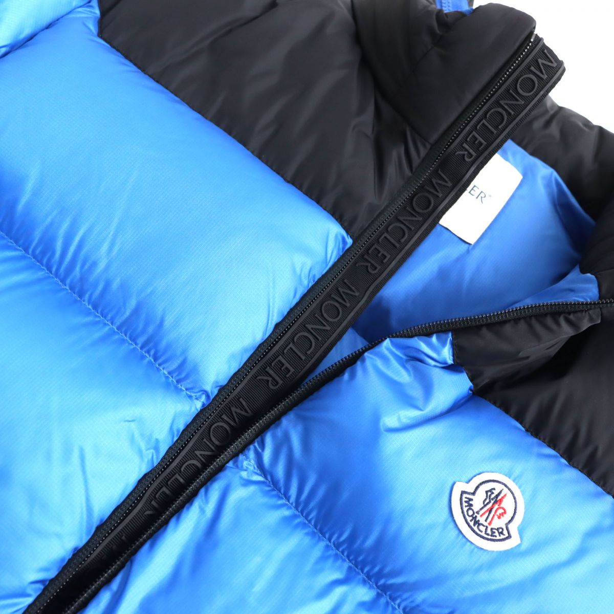 Moncler PEUPLIER Down Jacket Men's Blue Black