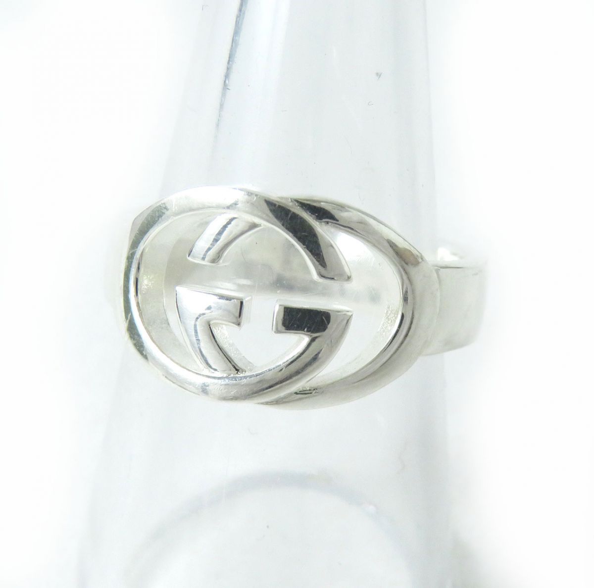 Gucci AG925 Interlocking G Silver Ring