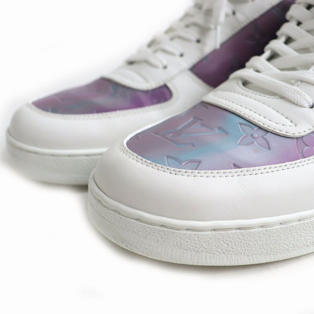 Louis Vuitton Rivoli Monogram Rainbow Sneakers