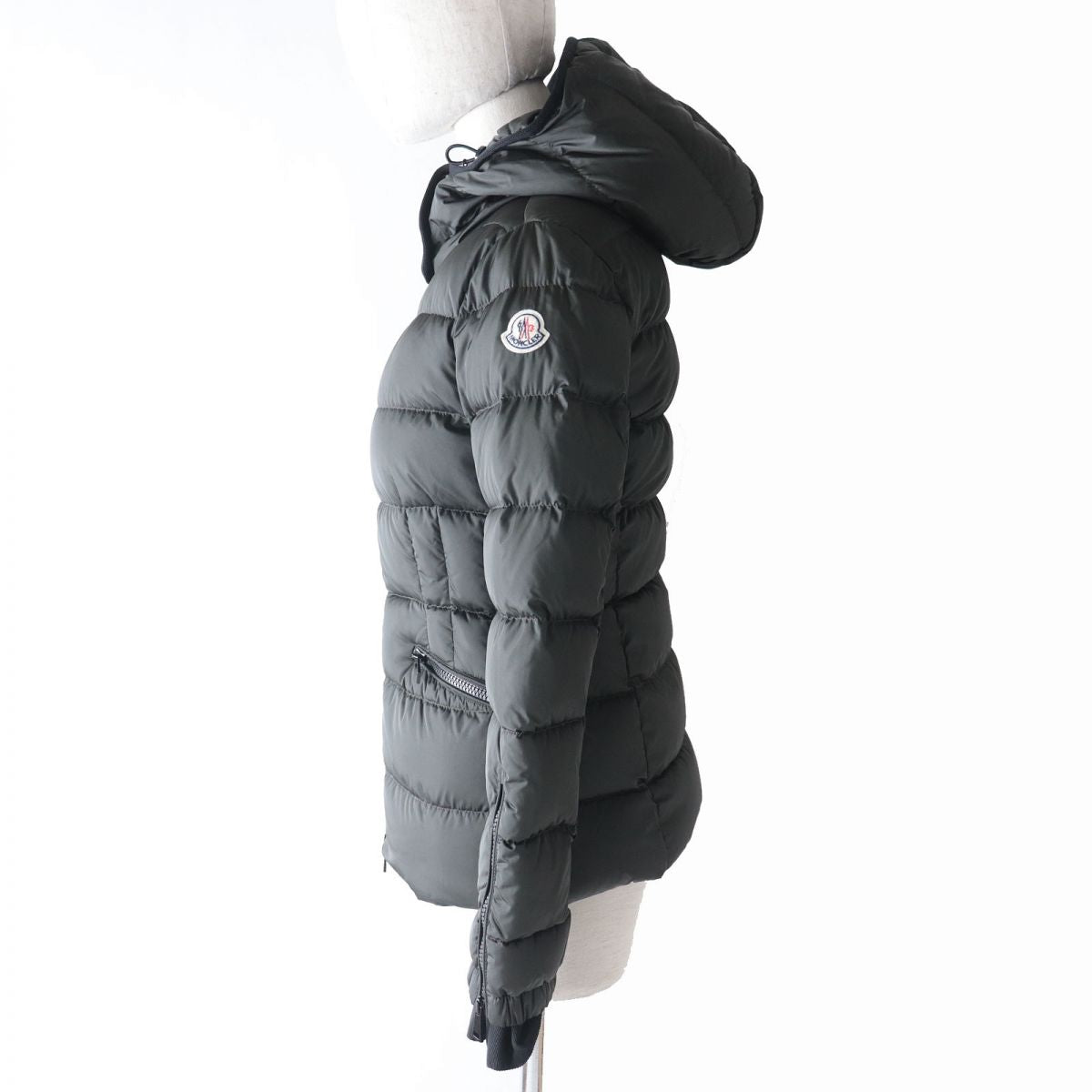 Moncler BETULA Hooded Down Jacket Khaki