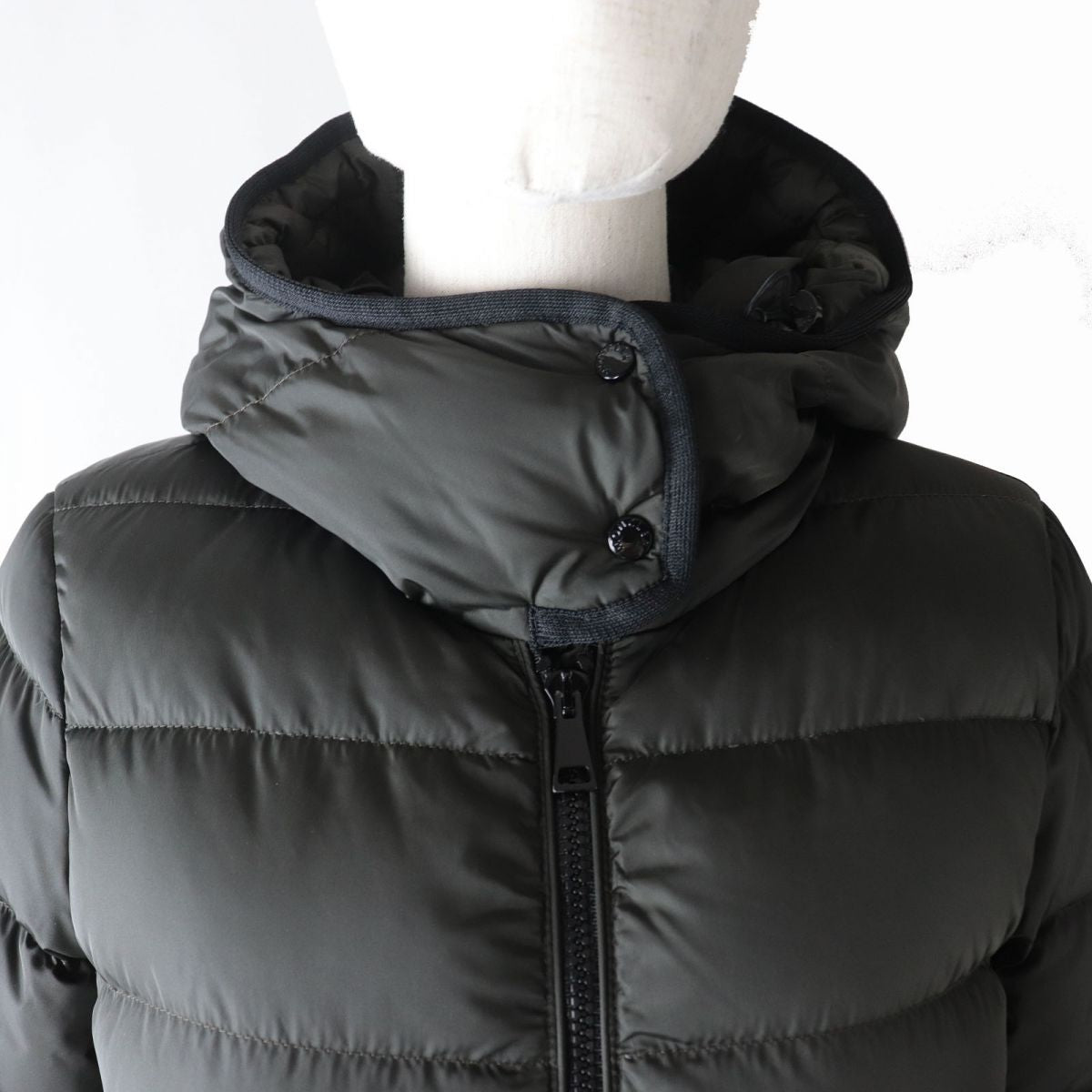 Moncler BETULA Hooded Down Jacket Khaki