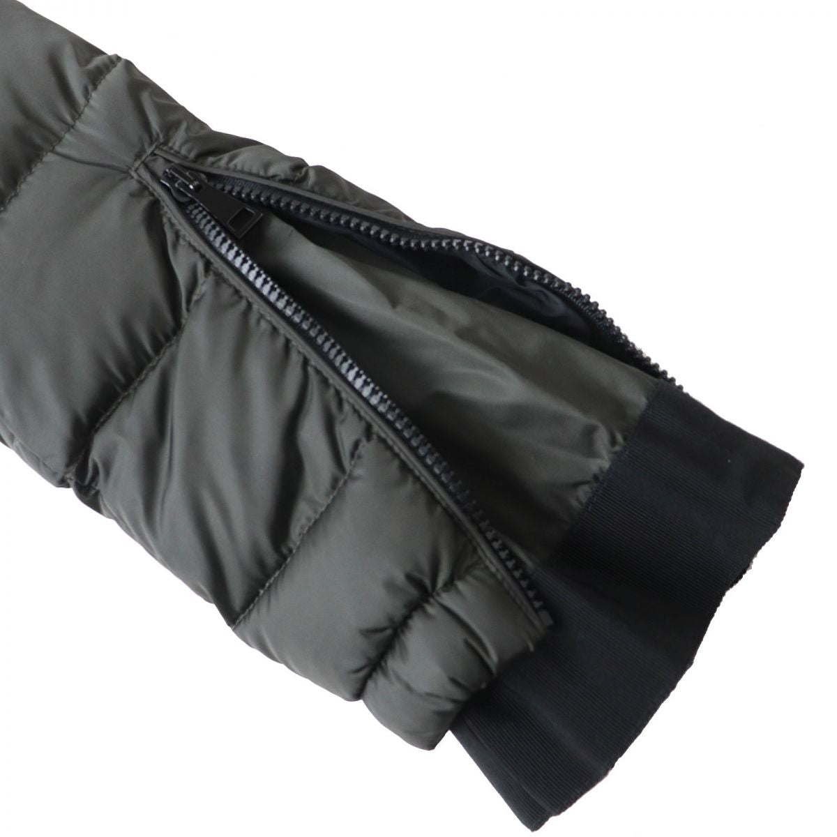 Moncler BETULA Hooded Down Jacket Khaki