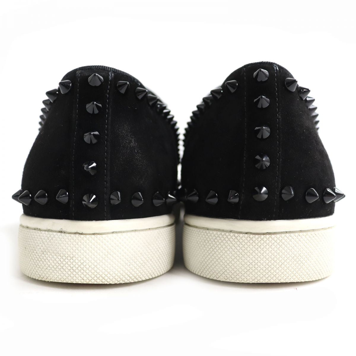 Christian Louboutin Suede Leather Spike Studs Sneakers