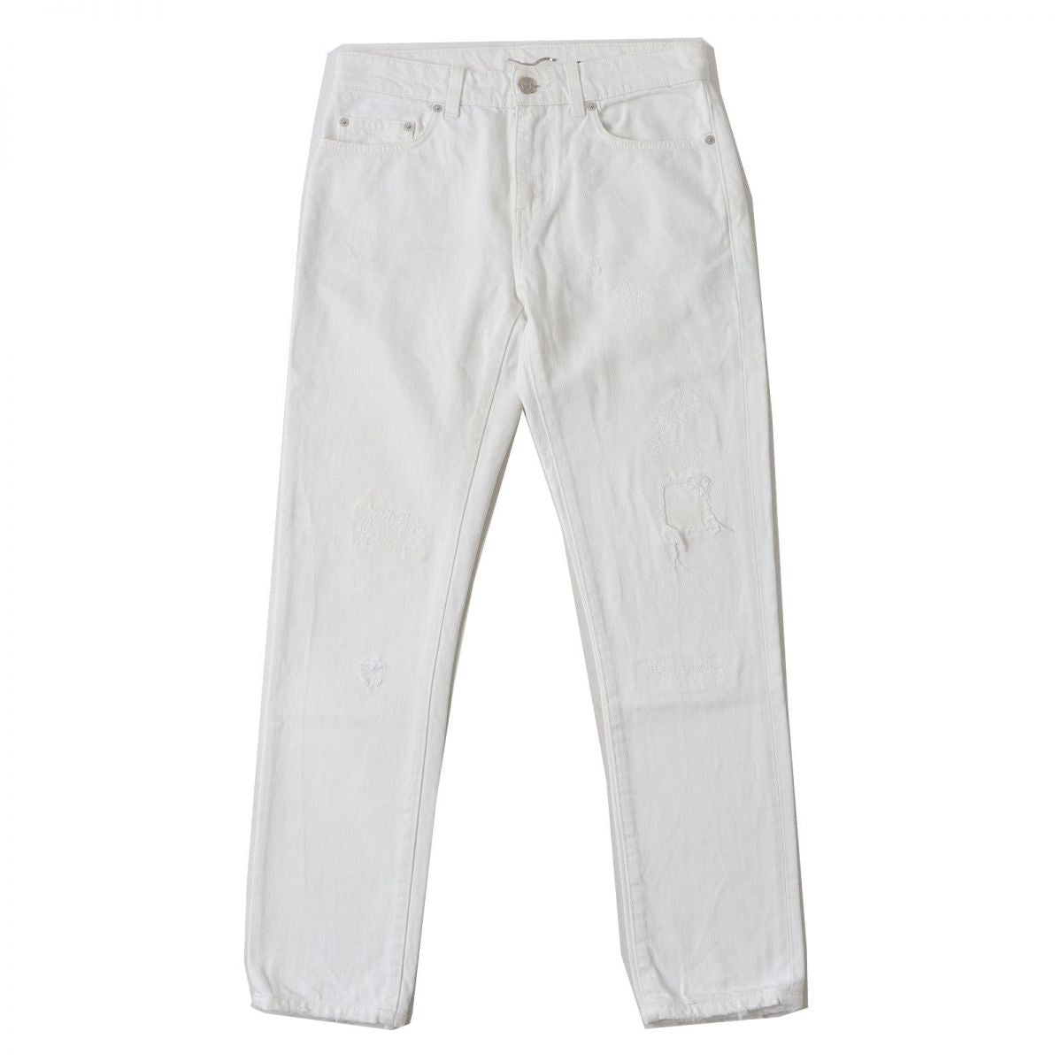 Saint Laurent Skinny Denim Jeans White Size 28