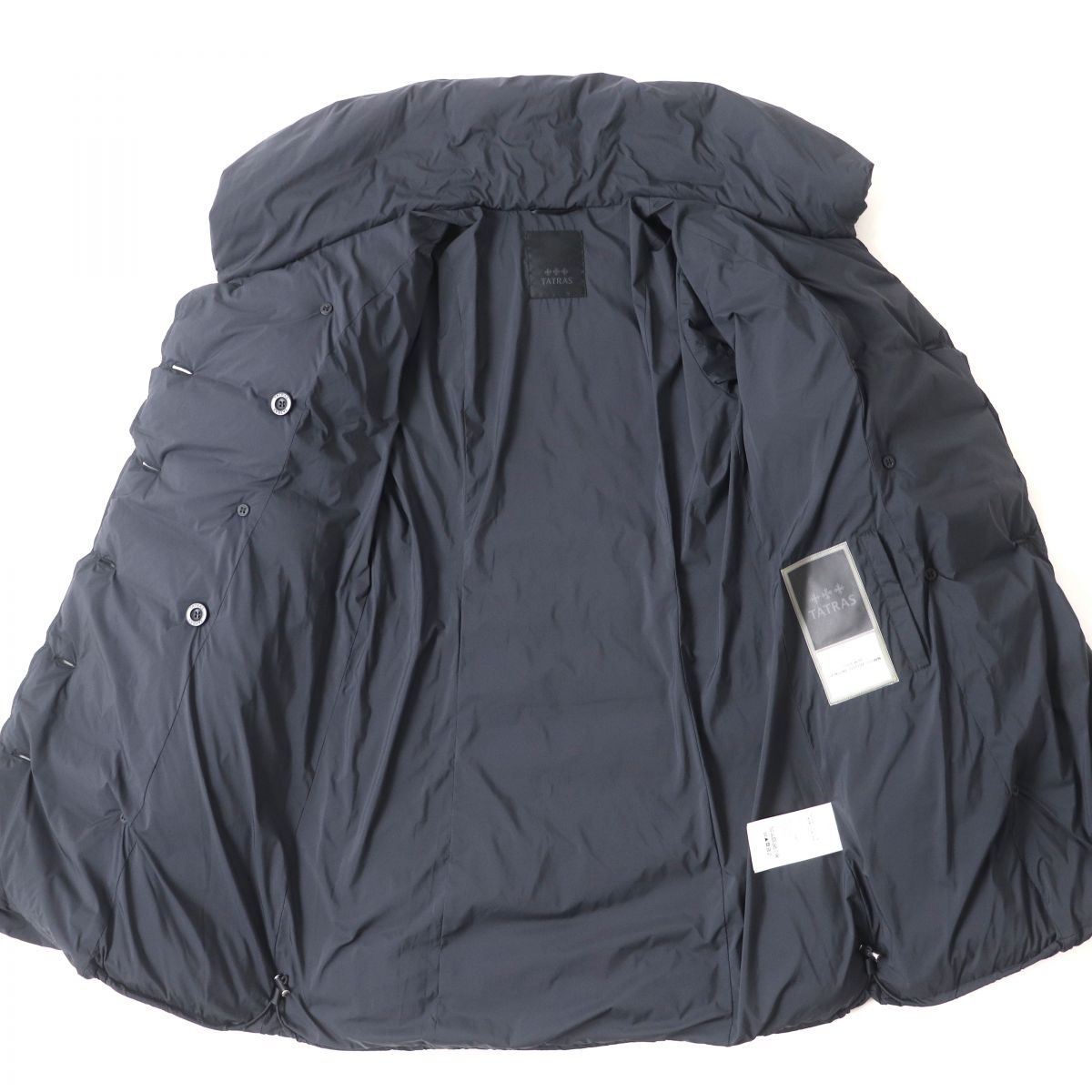 TATRAS AGOGNA Down Coat with Belt Black