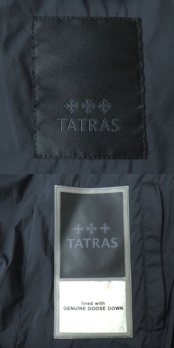 TATRAS AGOGNA Down Coat with Belt Black