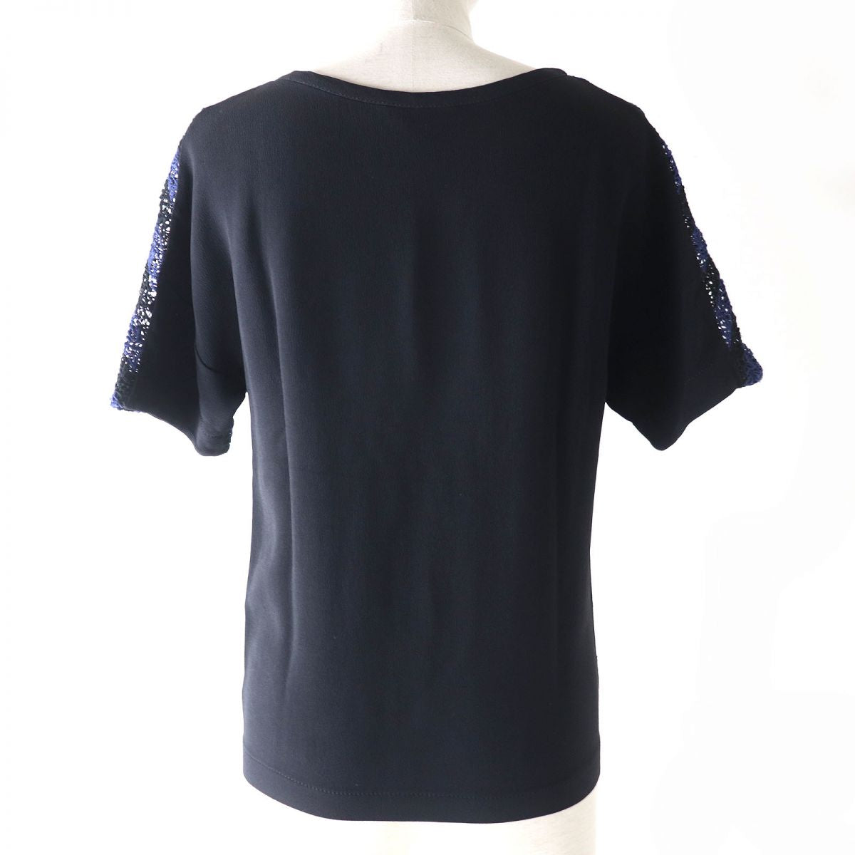 Louis Vuitton Silk Lining Monogram Lace Top S