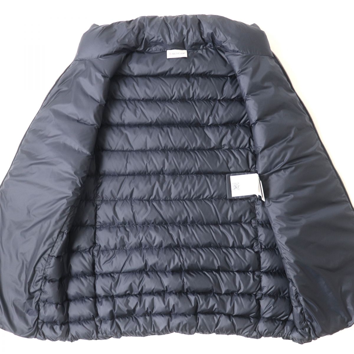 Moncler Women's Cardigan Tricot Down Jacket Navy XS