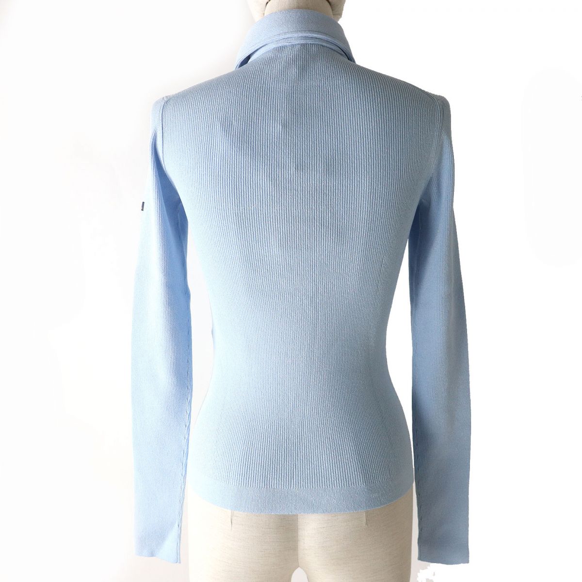 Louis Vuitton XS Rib Long Sleeve Polo Top