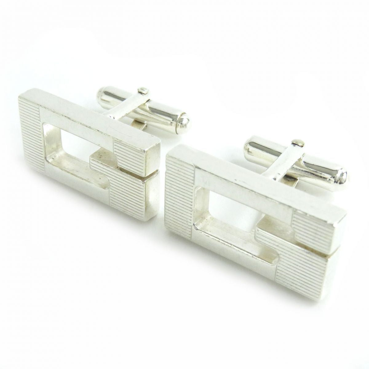 Gucci G Logo SV925 Cufflinks Silver