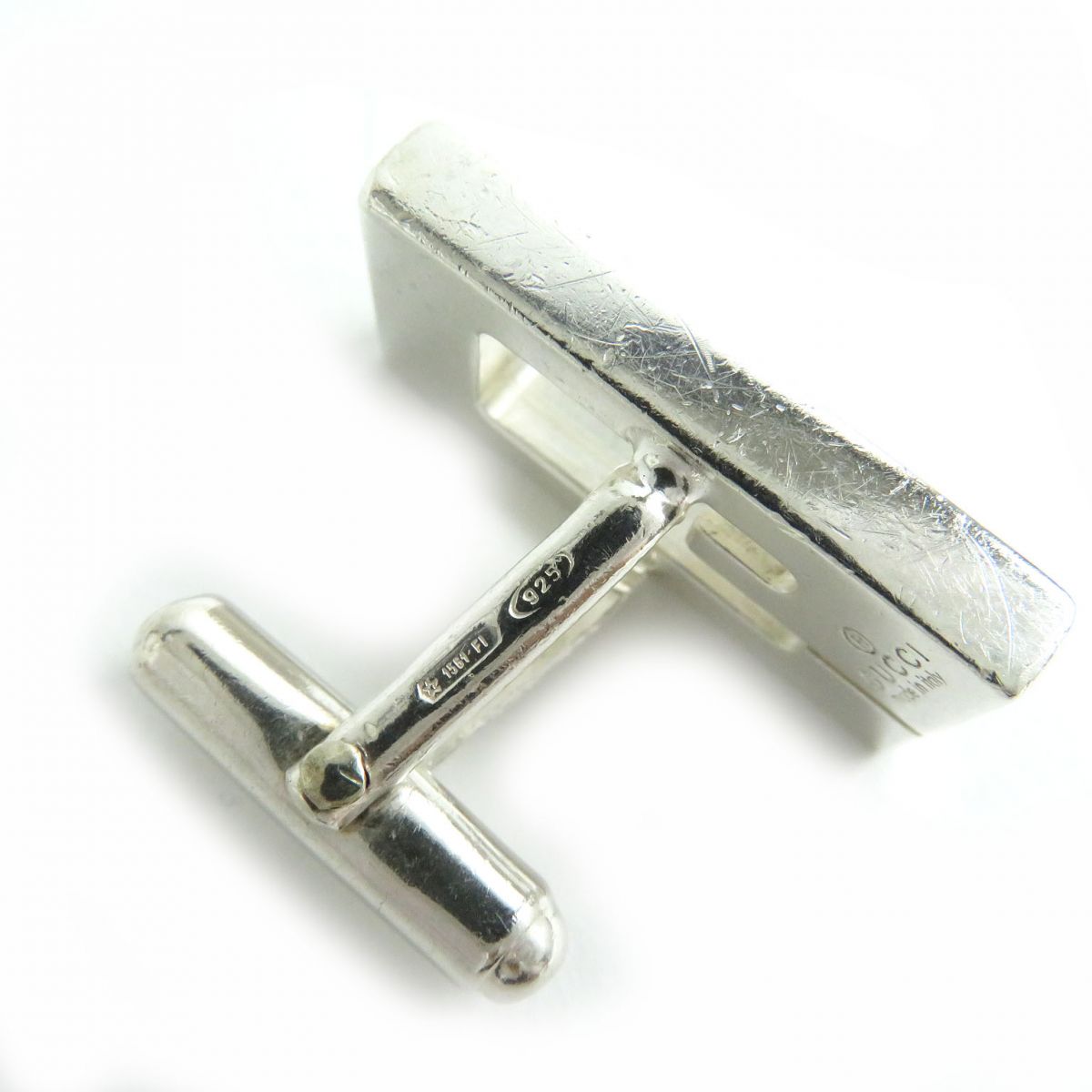 Gucci G Logo SV925 Cufflinks Silver