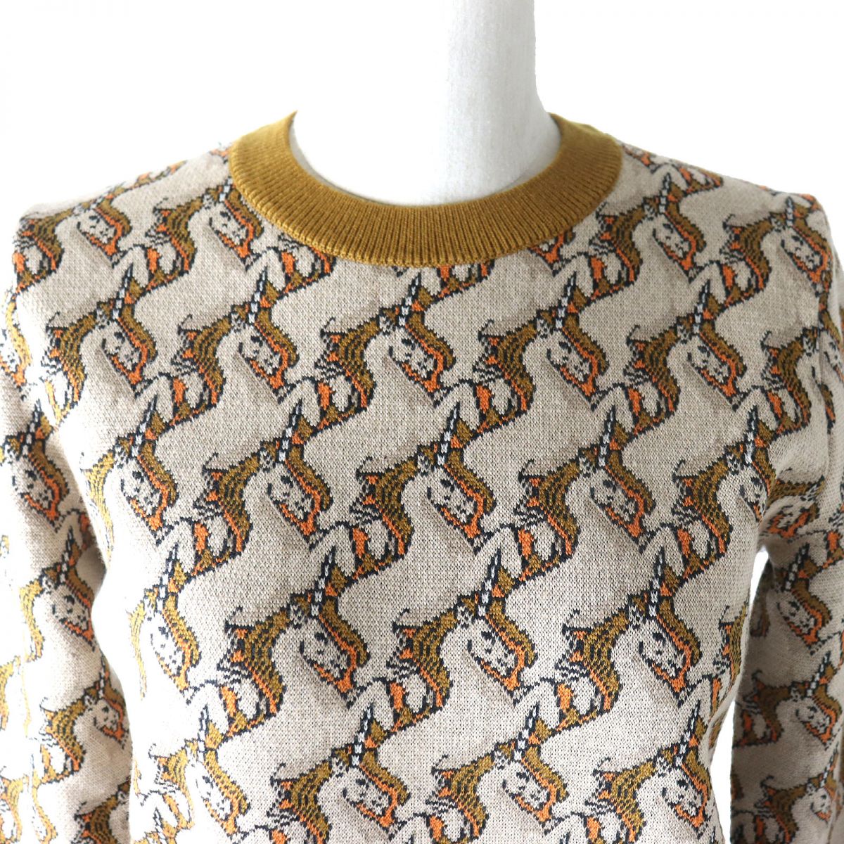 Burberry Unicorn Crew Neck Knit Sweater XS