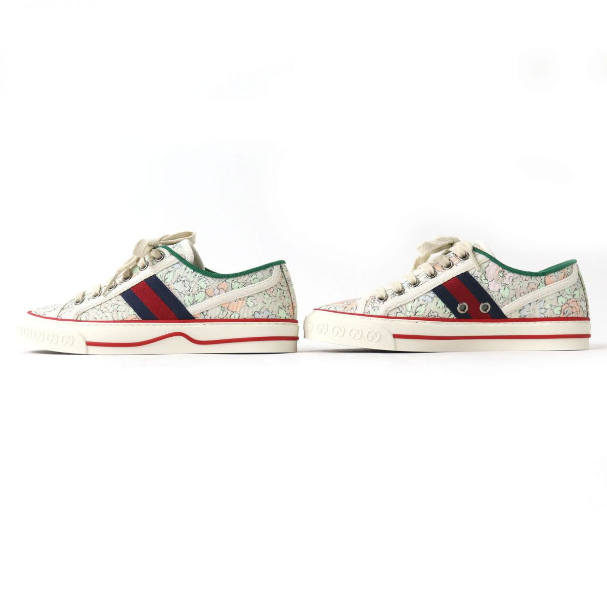 Gucci Tennis 1977 Liberty Floral Sneakers