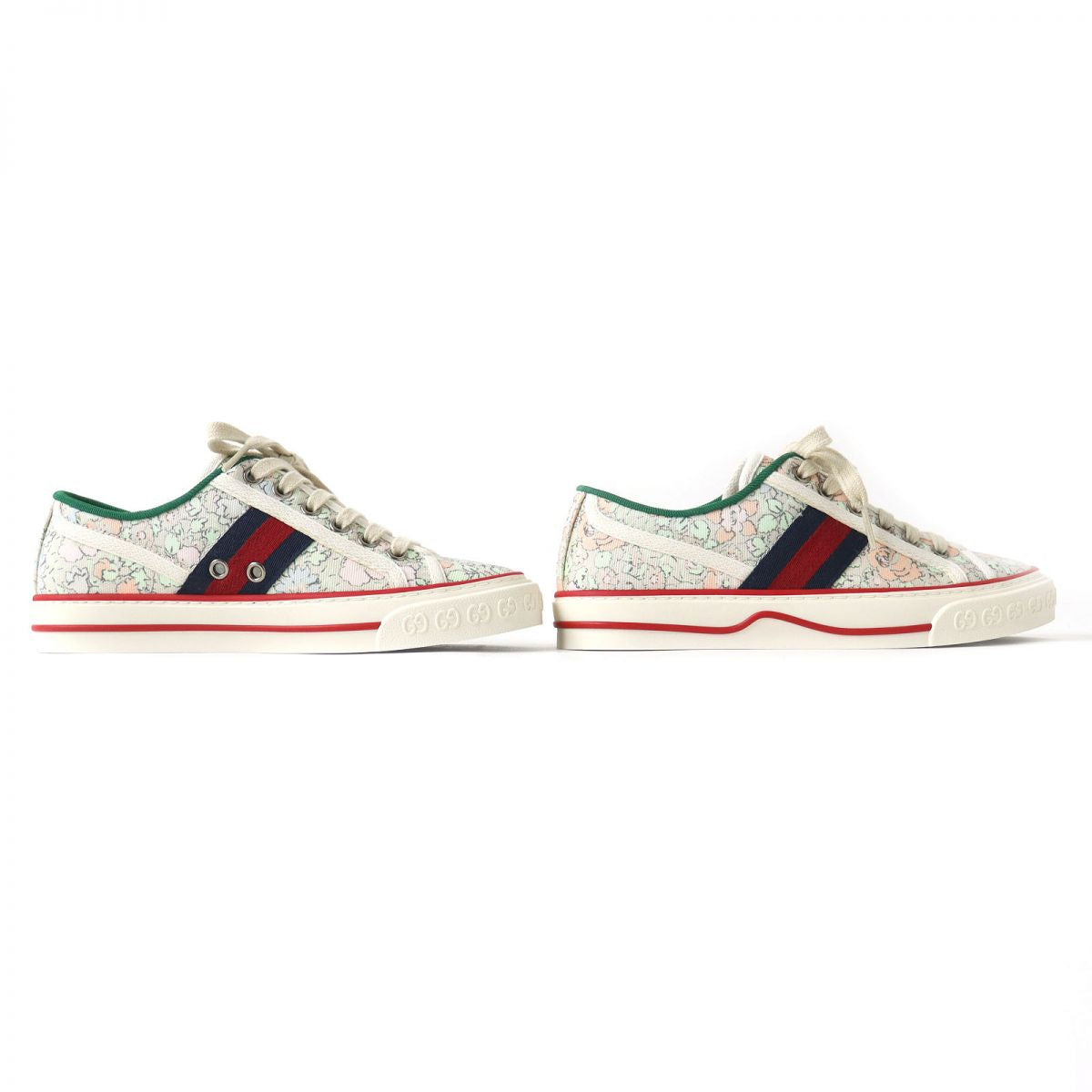 Gucci Tennis 1977 Liberty Floral Sneakers