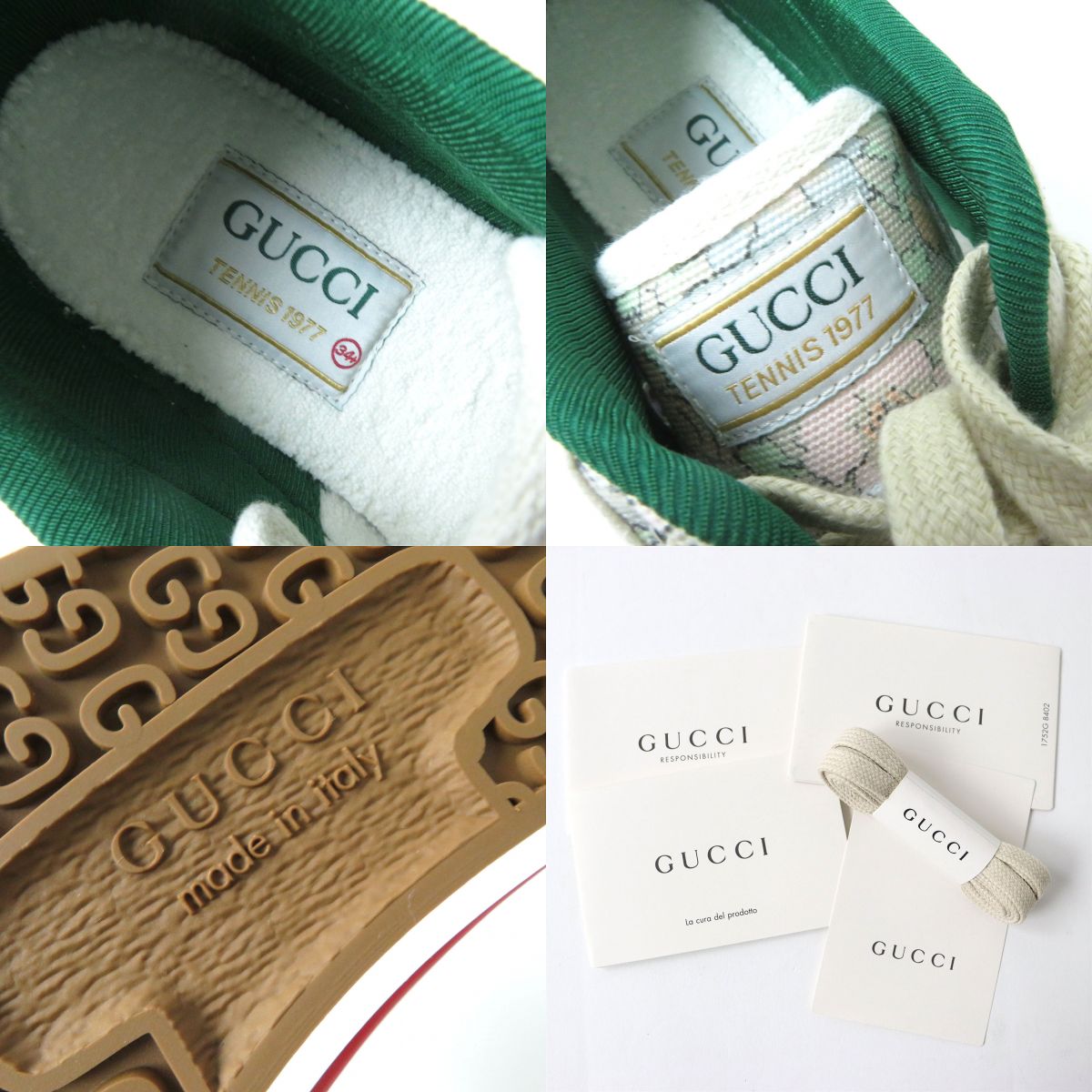 Gucci Tennis 1977 Liberty Floral Sneakers