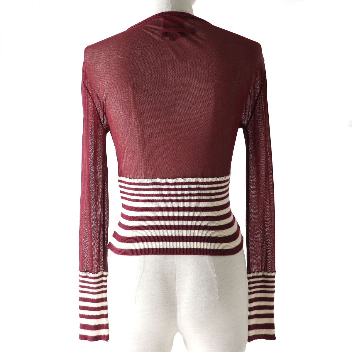 Jean Paul Gaultier Vintage Striped Knit Top