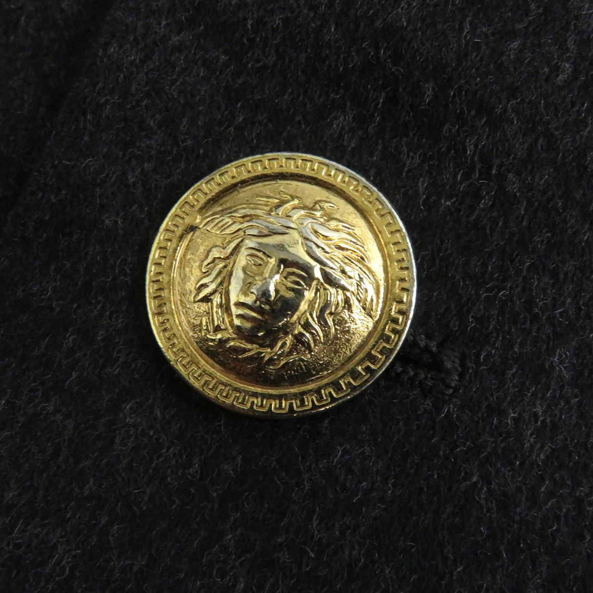 Versace Vintage Medusa Cashmere Jacket